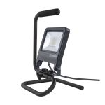 Ledvance Proiettore LED Lampada da cantiere S-Stand 30W 2700lm 120D - 840 Bianco Freddo | IP65 - Simmetrico