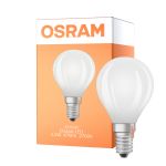 Osram LED Classic LED E14 Pera Filamento Ghiaccio 2.2W 470lm - 827 Bianco Molto Caldo | Sostitutiva 40W