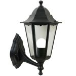 Nordlux Cardiff Up Luce Da Parete Aluminium Nero | Adatto per 1x E27