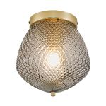 Nordlux Orbiform Luce da soffitto Vetro e Metallo Ottone | 230mm - Adatto per E27