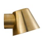 Nordlux Aleria Luce Da Parete Vetro Ottone | Adatto per GU10