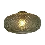 It's about RoMi Luce da soffitto Venice Vetro Verde | Adatto per 1x E27 