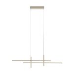Eglo Luce Pendente Trepilia Aluminium Acciaio Levigato 20W 2500lm - 830 Luce Calda -  | IP20