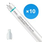 Multipack 10x Philips Tubo LED T8 MASTER Value (EM/Mains) High Output 8W 1050lm - 840 Bianco Freddo | 60cm - Sostitutiva 18W