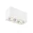 SLV Triledo Doppio Luce da soffitto Aluminium Bianca | Adatto per 2x GU10 