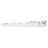 Ledvance Stagna Reglette Stagna HE 5x Cablaggio Entra/Esci PC 28.3W 6400lm - 840 Bianco Freddo | 120cm -Sostitutiva 2x36W
