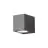 D'Lite Luce Da Parete Vrebos Aluminium Nero | IP54 - Adatto Per 1x GU10