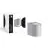 D'Lite Luce Da Parete Vossem Metallo Argento| IP54 - Adatto per 1x GU10