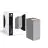 D'Lite Luce Da Parete Vrebos Metallo Grigio Up & Down | Adatto per 2x GU10 
