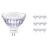 Multipack 10x Philips Master Value LED Faretti GU5.3 MR16 7.5W 630lm 60D - 930 Luce Calda | Miglior resa cromatica - Dimmerabile - Sostitutiva 50W