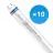 Multipack 10x Philips Tubo LED T8 MASTER (HF) High Output 8W 1000lm - 830 Luce Calda | 60cm - Sostitutiva 18W