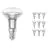 Confezione Multipack 10x Osram Performance Faretti LED E14 R50 1.5W 110lm 36D - 827 Bianco Molto Caldo | Sostitutiva 25W