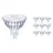 Multipack 10x Philips Master Value LED Faretti GU5.3 MR16 5.8W 490lm 36D - 940 Bianco Freddo | Miglior resa cromatica - Dimmerabile - Sostitutiva 35W