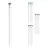 Confezione Multipack 10x Philips Tubo LED T8 CorePro (EM/Mains) 8W 800lm - 840 Bianco Freddo | 60cm - Sostitutiva 18W