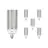Multipack 6x Ledvance LED Bulbo HQL LED P E40 90W 13000lm - 840 Bianco Freddo | Sostitutiva 250W