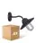 Confezione Multipack 4x D'Lite Luce Da Parete Ember Nero | IP54 - Adatto per 1x E27
