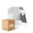 Multipack 10x Ledvance Faretti LED Scurolight Aluminium Bianca 8W 680lm 36D - 930 Luce Calda | Ritaglio 68mm - IP44 - Miglior resa cromatica - Dimmerabile