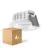 Multipack 4x Ledvance Faretti LED Air Fix Aluminium Bianca 6W 570lm 36D - 940 Bianco Freddo | Ritaglio 68mm - IP65 - Miglior resa cromatica - Dimmerabile