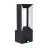 Eglo Luce Da Parete Riforano Aluminium Nero 5W 550lm - 830 Luce Calda -  | IP44 - Sensore Di Movimento