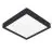 Eglo Connect.Z Smart Luce da soffitto Illuminazione del bagno Fueva 6-Z Plastica Nero 10.5W 1600lm - 827-865 Regolabile Bianca + RGB | Dimmerabile