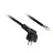 Cavo Schuko Presa 3x0.75 3M Nero