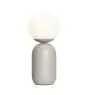 Nordlux Lampada Da Tavolo Notti Metallo Grigio | Adatto per 1x E14