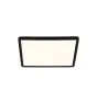 Nordlux LED Luce da soffitto Oja 29 Piazza Nero 14.5W 1600lm - 830-840 CCT | A 3 Livelli Dimmerabile 