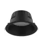Noxion Downlight LED Hera Profondo Incasso Nero 15W 1500lm 80D - 827-830-840 CCT | 176mm - Ritaglio 150mm