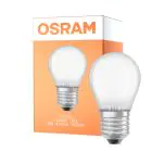 Osram Classic LED E27 Sferica Filamento Ghiaccio 4W 470lm - 865 Luce Del Giorno | Sostitutiva 40W