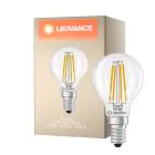 Ledvance Classic LED E14 Pera Filamento Chiara 2.5W 470lm - 827 Bianco Molto Caldo | Dimmerabile - Sostitutiva 40W
