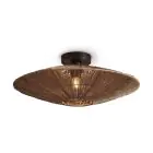 Good&Mojo Luce da soffitto Iguazu Jute Marrone | Adatto per 1x E27 