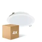 Confezione Multipack 4x Philips Downlight LED Lediniare DN065B Meta lBianca 12W 1200lm 110D - 830-840-865 CCT | 175mm - Ritaglio 150mm - IP20