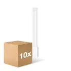 Confezione Multipack 10x Ledvance Dulux-L LED 12W - 840 Bianco Freddo | 4-Pin - Sostitutiva 24W