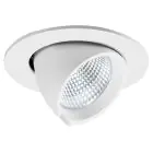 Noxion Faretti LED Forza V2 Aluminium Bianca 28/32/36/40W - 3300/3700/4100/4500lm 36D - 930-940-957 CCT | 160mm - Ritaglio 145mm - Miglior Resa Cromatica