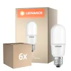 Multipack 6x Osram LED Superstar E27 Linear Ghiaccio 11W 1050lm - 940 Bianco Freddo | Miglior Resa Cromatica - Dimmerabile - Sostitutiva 75W