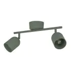 Eglo Soffitto Faretti Tilston Acciaio Verde | Adatto per 2x E14